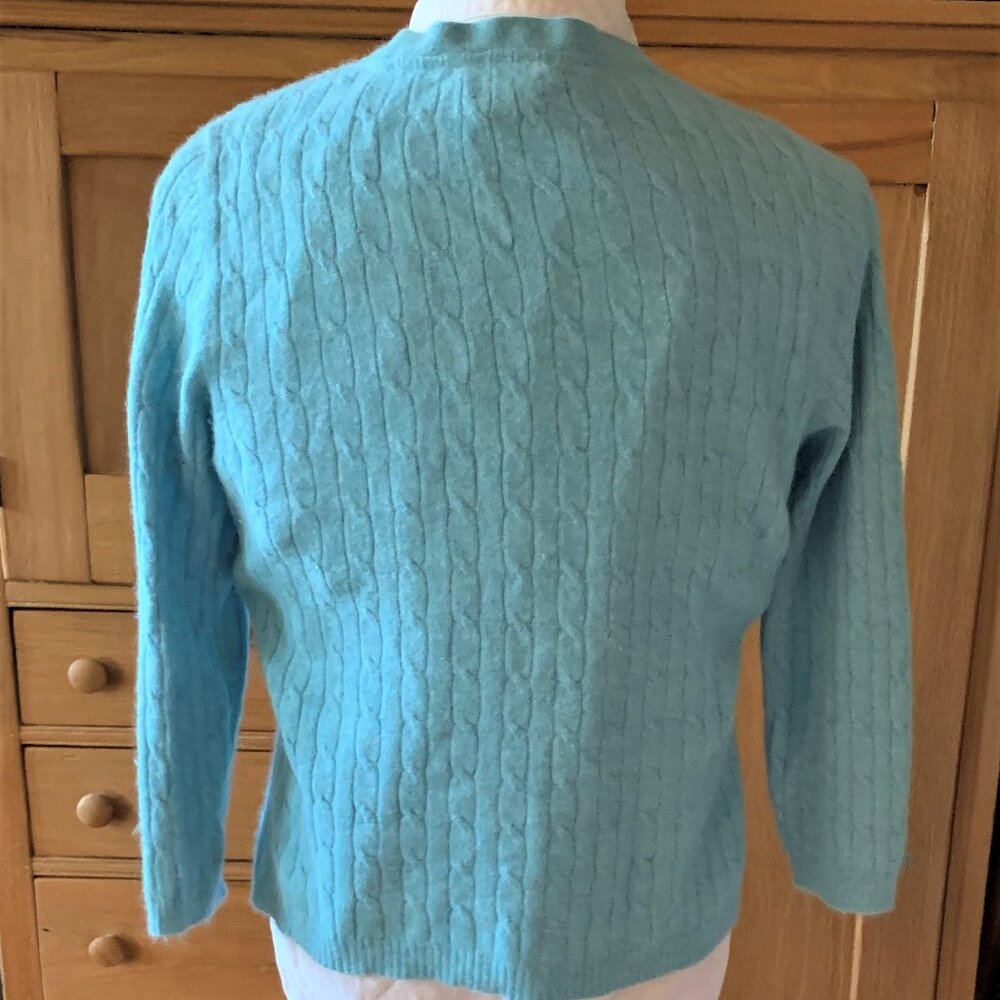 Wool Buttonfront Cardigan - Picture 7 of 7